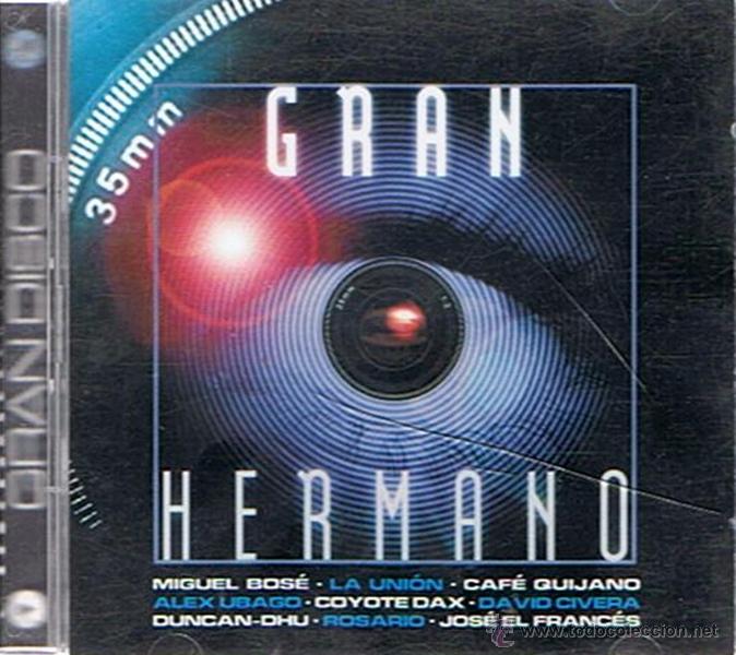 CDs de m&uacute;sica: CD GRAN HERMANO 2 DISCOS  A&Ntilde;O 2002 - Foto 1