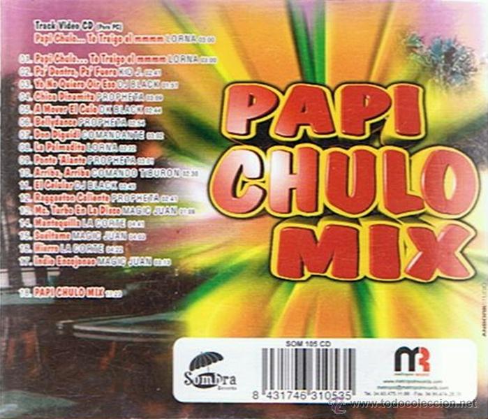 CDs de m&uacute;sica: CD PAPI CHULO MIX - Foto 2