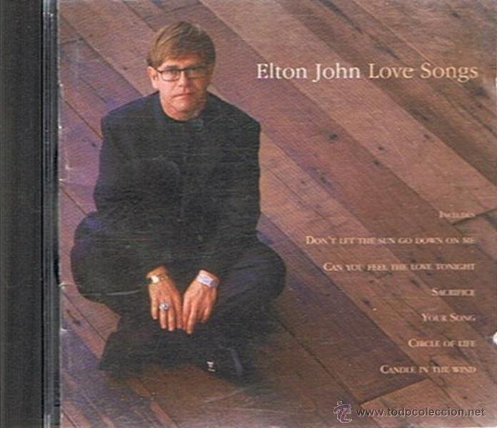CDs de m&uacute;sica: CD ELTON JOHN  &uml;LOVE SONGS&uml; - Foto 1