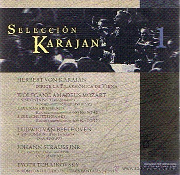 CDs de m&uacute;sica: CD SELECCI&Oacute;N KARAJAN 1 - Foto 2