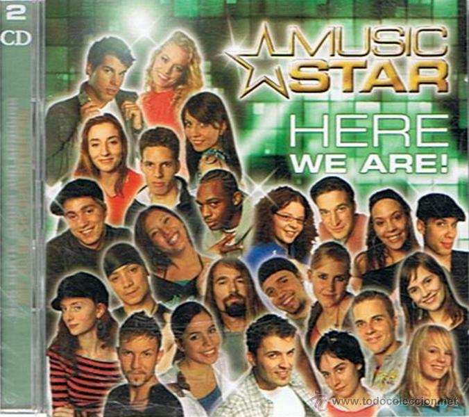 CDs de m&uacute;sica: CD MUSIC STAR HERE WE ARE! - Foto 1