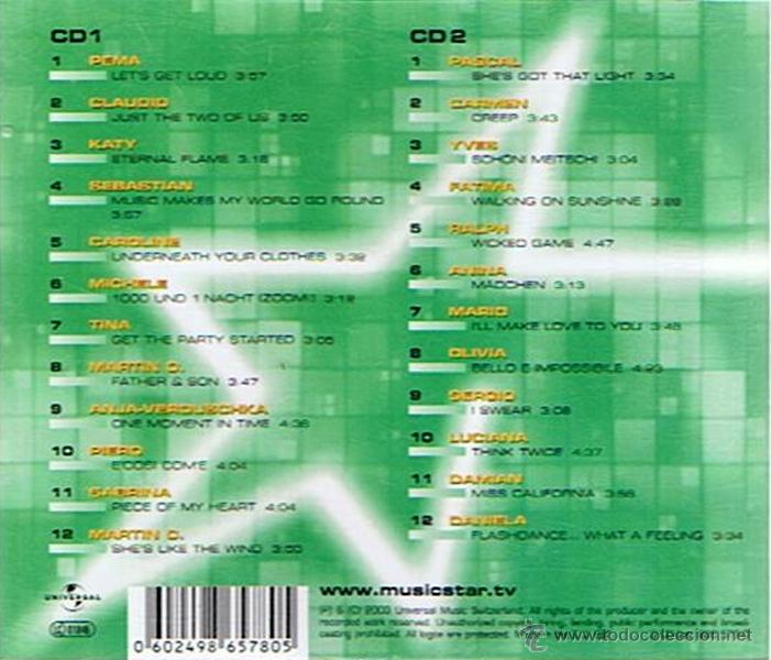 CDs de m&uacute;sica: CD MUSIC STAR HERE WE ARE! - Foto 2