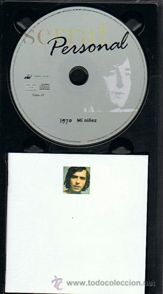 CDs de m&uacute;sica: CD SERRAT PERSONAL &uml;MI NI&Ntilde;EZ&uml;1970 - Foto 2