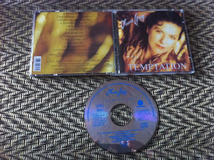 CDs de m&uacute;sica: CD ALBUM OLIVIA GRAY - TEMPTATION - Foto 1