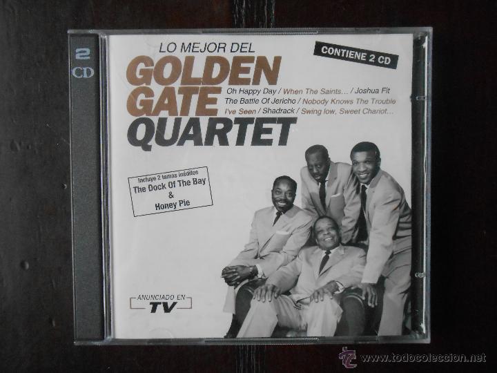 CDs de m&uacute;sica: 2 CDS LO MEJOR DEL GOLDEN GATE QUARTET (E9) - Foto 1