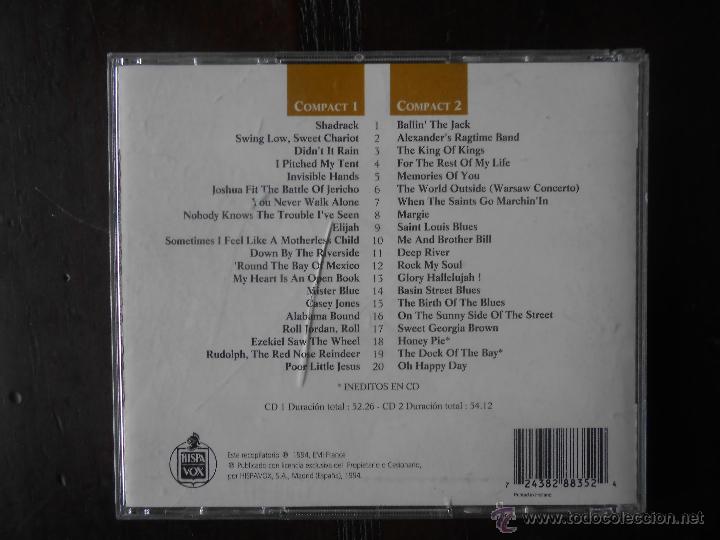 CDs de m&uacute;sica: 2 CDS LO MEJOR DEL GOLDEN GATE QUARTET (E9) - Foto 2