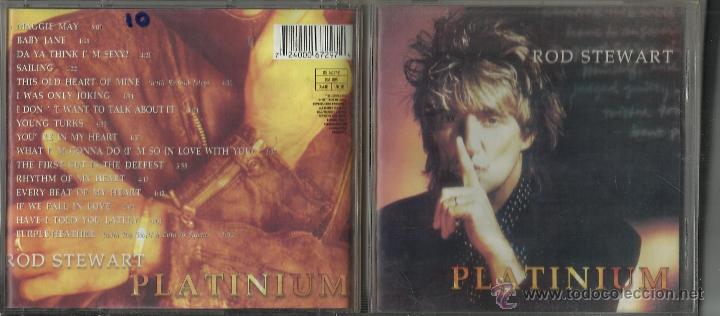 CDs de m&uacute;sica: rod stewart cd platinum.1997 - Foto 1