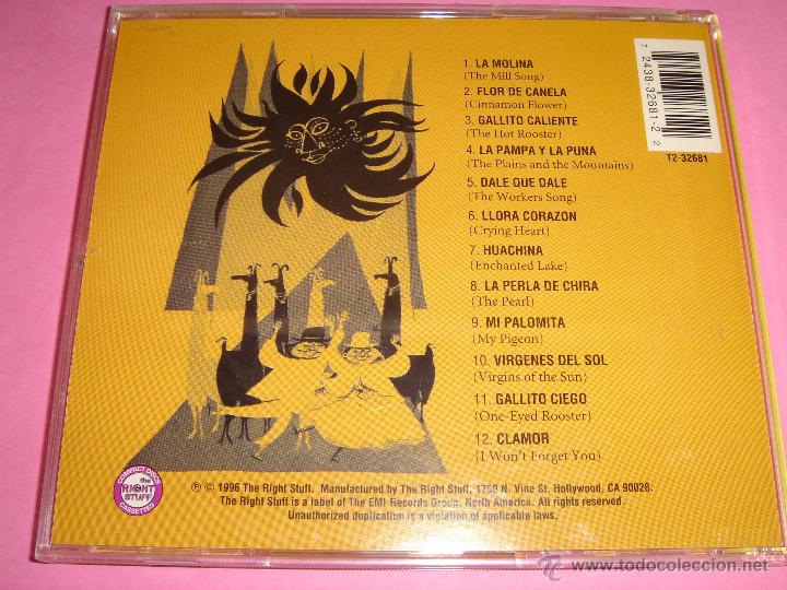 CDs de m&uacute;sica: YMA SUMAC / FUEGO DEL ANDE / CD - Foto 2