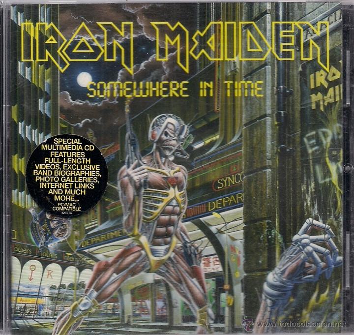 CDs de m&uacute;sica: Iron Maiden Someehere in time - Foto 1