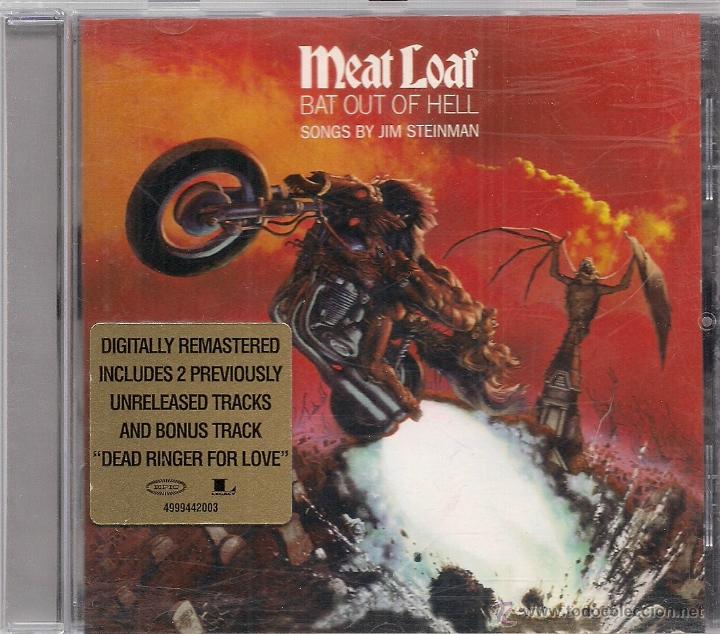 CDs de m&uacute;sica: MEAT LOAF.  BAT OUT OF HELL - Foto 1