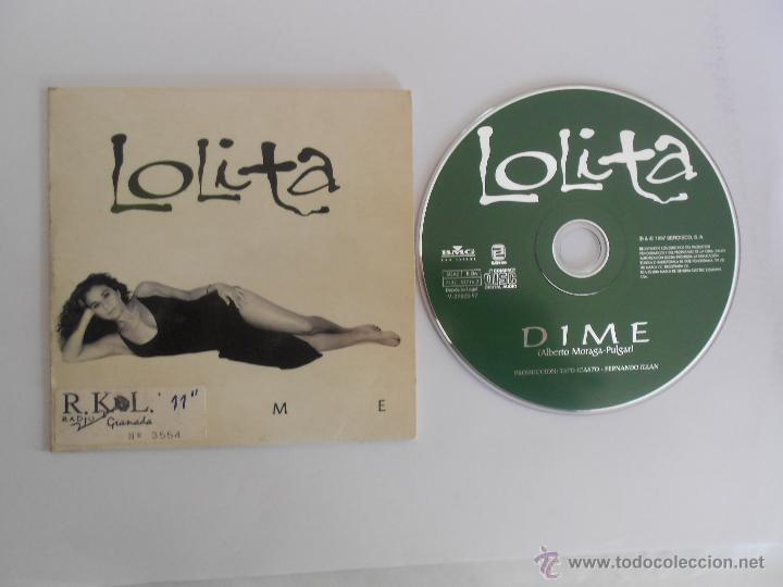 CDs de M&uacute;sica: LOLITA FLORES-DIME-1 CANCI&Oacute;N.CD PROMO PROMOCIONAL DE EMISORA DE RADIO