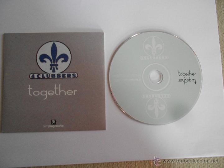 CDs de M&uacute;sica: 4 CLUBBERS-TOGETHER.CD PROMO PROMOCIONAL DE EMISORA DE RADIO