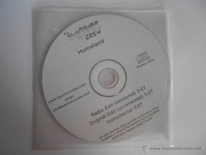 CDs de M&uacute;sica: HOMELAND-THE BAYTONCREW .CD PROMO PROMOCIONAL DE EMISORA DE RADIO