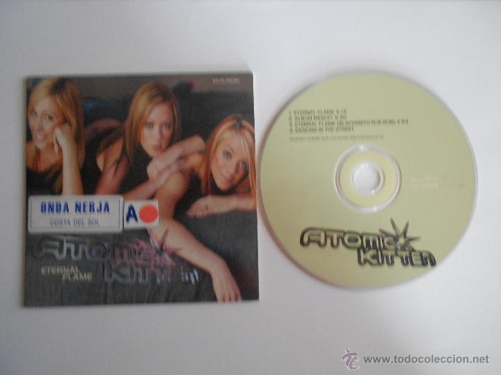 CDs de M&uacute;sica: ATOMIC KITTEN-ETERNAL FLAME-4 CANCIONES.CD PROMO PROMOCIONAL DE EMISORA DE RADIO