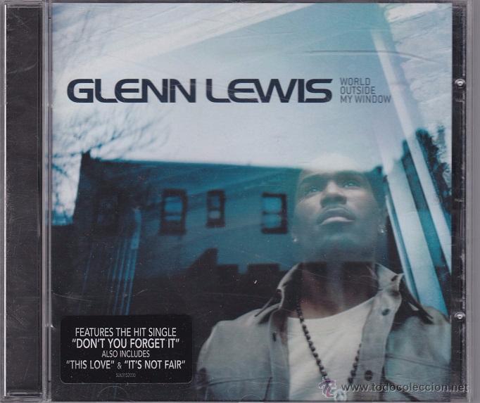 CDs de m&uacute;sica: Glenn Lewis - World Outside my Window - Foto 1