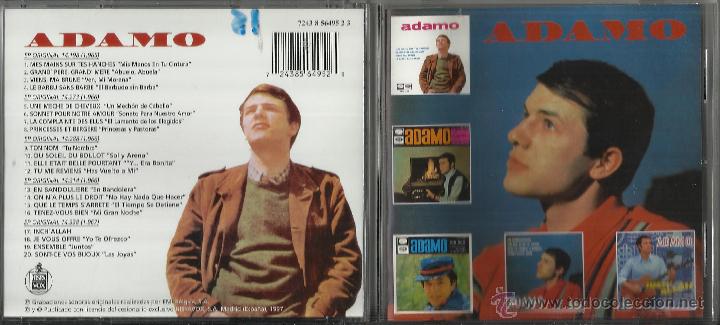 CDs de m&uacute;sica: adamo cd los eps originales.espa&ntilde;a 1997 - Foto 1