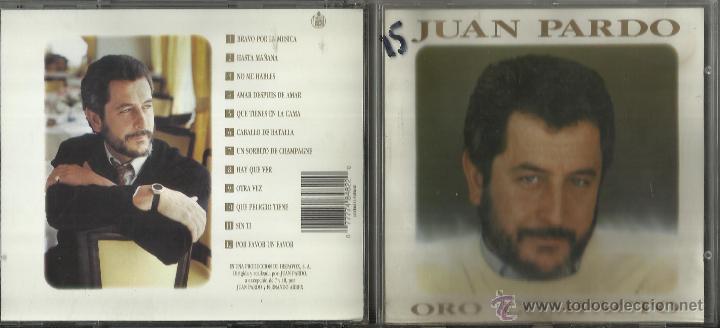 CDs de m&uacute;sica: juan pardo cd oro compacto.hispavox.1987 - Foto 1