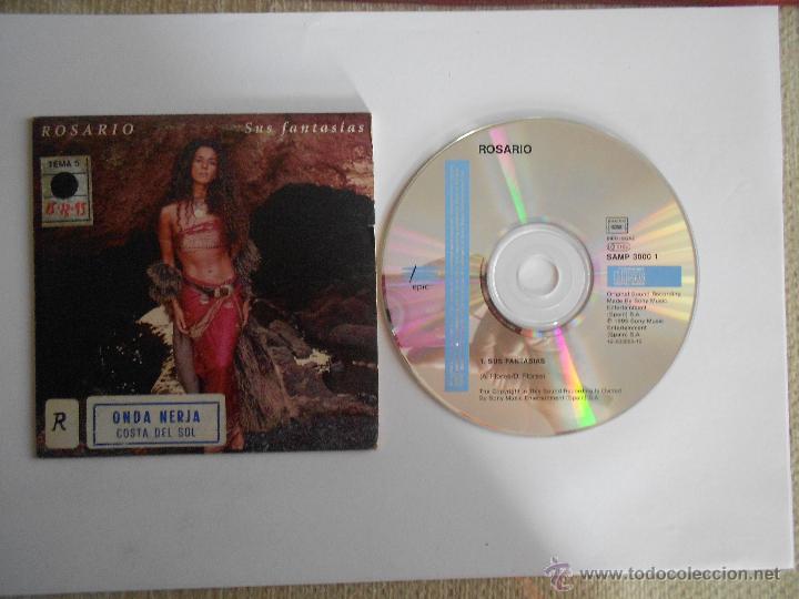 CDs de M&uacute;sica: ROSARIO FLORES-SUS FANTASIAS- 1 CANCION-CD PROMO PROMOCIONAL