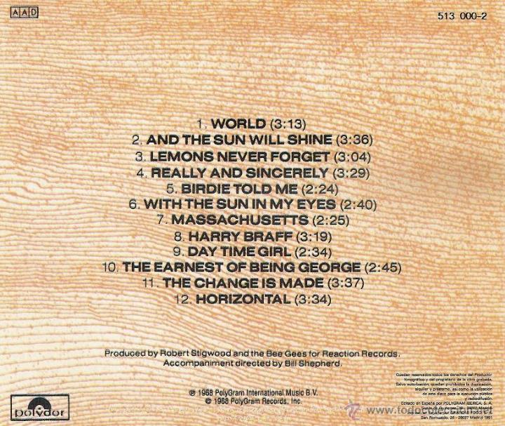 CDs de m&uacute;sica: bee gees - horizontal cd - Foto 2