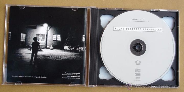 CDs de m&uacute;sica: MCLAN - DEFECTOS PERSONALES (CD 2002) CD+DVD - Foto 2