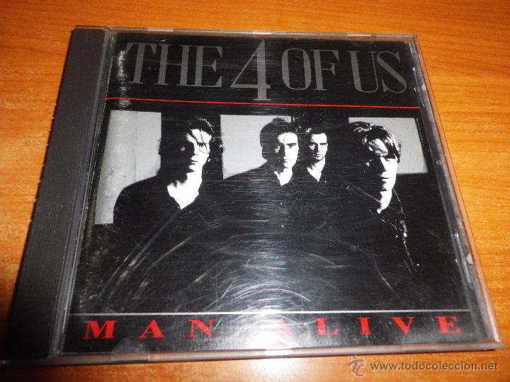 CDs de m&uacute;sica: THE 4 OF US Man alive CD ALBUM DEL A&Ntilde;O 1992 CONTIENE 12 TEMAS HECHO EN ESPA&Ntilde;A MUY RARO