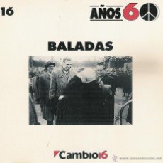 CDs de Música: AÑOS 60 - BALADAS - CAMBIO 16: KARINA, ALEX Y LOS FINDE , LOS DIABLOS NEGROS, MICKY Y LOS RELAMPAGOS. Lote 52755991