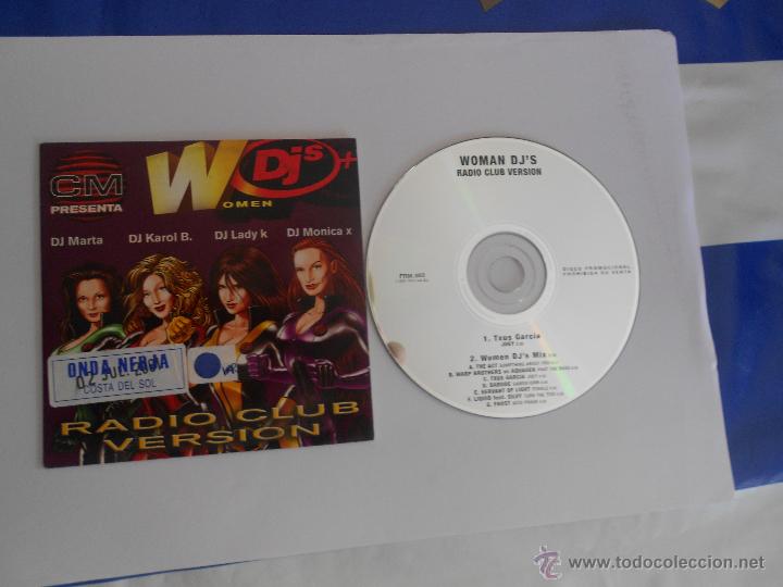 CDs de M&uacute;sica: CD PROMO PROMOCIONAL WOMEN DJ&acute;S RADIO CLUB VERSION 2 CANCIONES