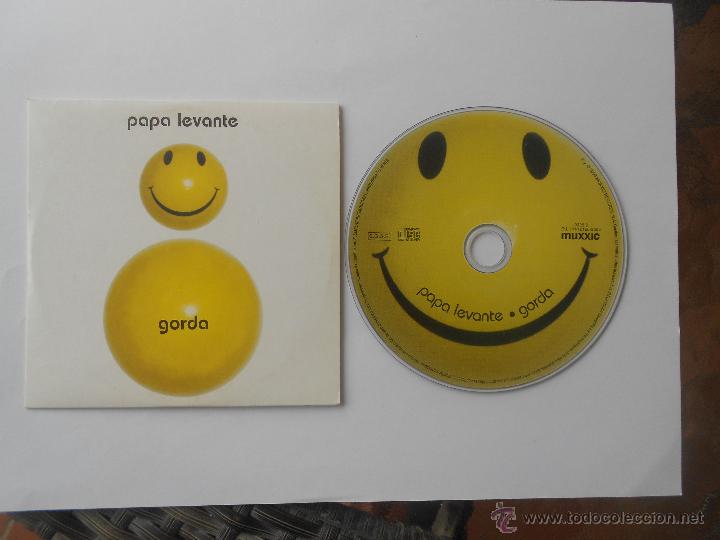 CDs de M&uacute;sica: CD PROMO PROMOCIONAL PAPA LEVANTE-GORDA-1 CANCION-