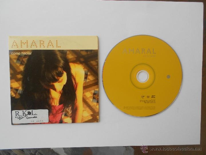 CDs de M&uacute;sica: CD PROMO PROMOCIONAL AMARAL-COMO HABLAR-1 CANCION-