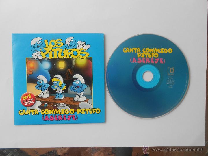 CDs de M&uacute;sica: CD PROMO.LOS PITUFOS-ASEREJ&Eacute;-PROMOCIONAL