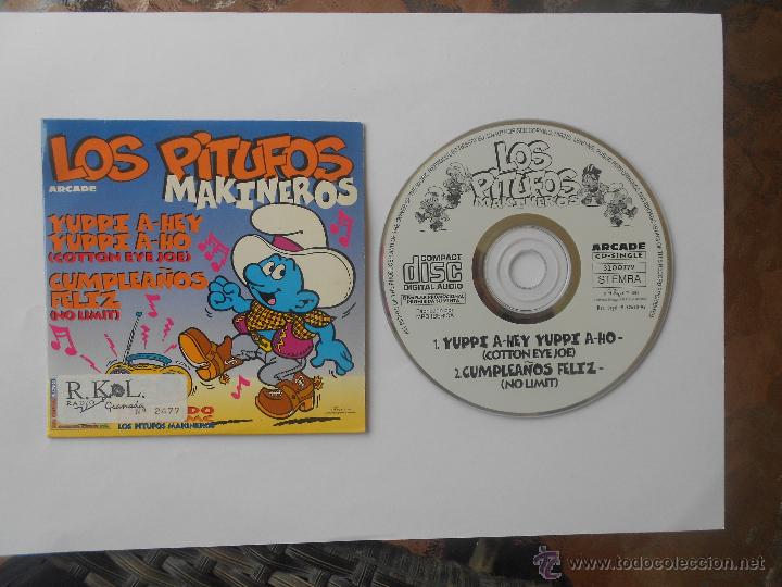 CDs de M&uacute;sica: CD PROMO-LOS PITUFOS-PROMOCIONAL DE EMISORA DE RADIO