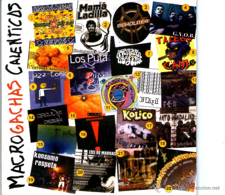 CDs de m&uacute;sica: MACRO GACHAS CALENTICOS - Foto 1