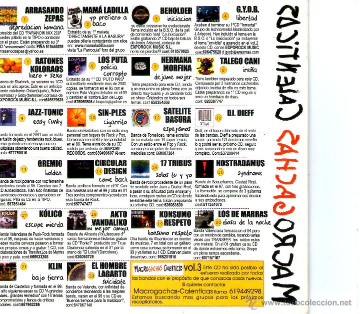 CDs de m&uacute;sica: MACRO GACHAS CALENTICOS - Foto 2