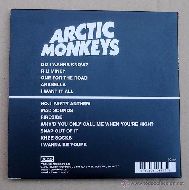 CDs de m&uacute;sica: ARCTIC MONKEYS - AM (CD) DOMINO 2013 - Foto 4