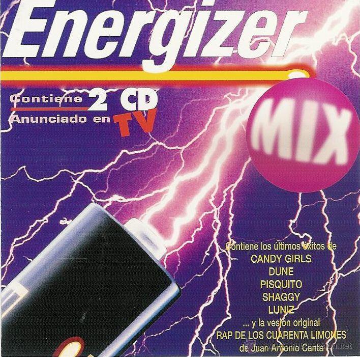 CDs de m&uacute;sica: energizer mix - doble cd del a&ntilde;o 1996 - Foto 1
