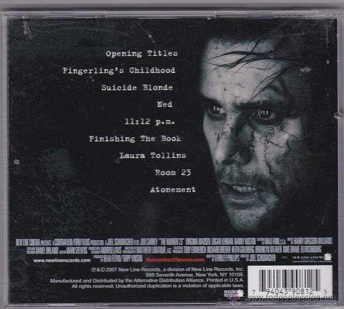 CDs de m&uacute;sica: Harry Gregson-Williams - The Number 23 - Foto 2