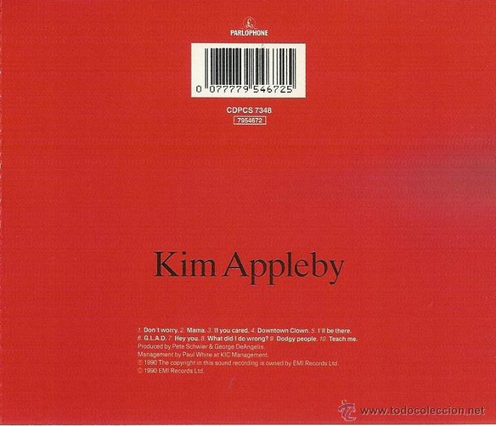 CDs de m&uacute;sica: kim appleby - cd - Foto 2