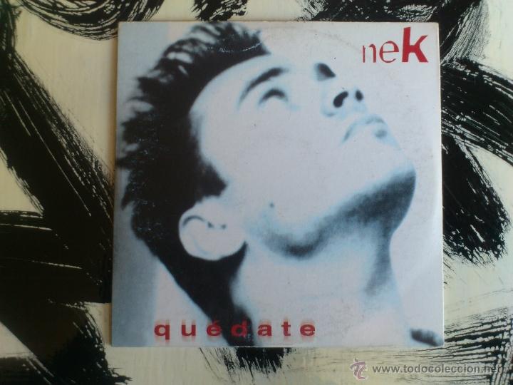 CDs de m&uacute;sica: NEK - QU&Eacute;DATE - CD SINGLE - PROMO - WARNER - 1998 - Foto 1