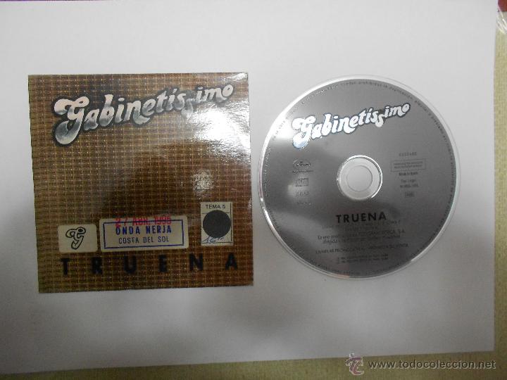 CD di Musica: CD PROMO PROMOCIONAL.GABINETISSIMO-TRUENA-GABINETE GALIGARI -SINGLE-CART&Oacute;N