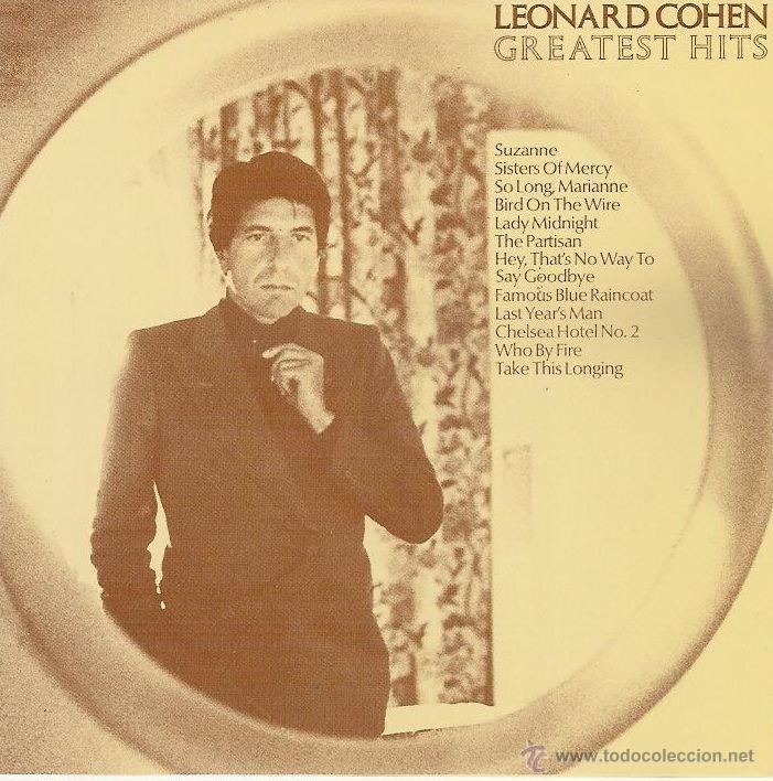 CDs de m&uacute;sica: leonard cohen - greatest hits - cd - Foto 1