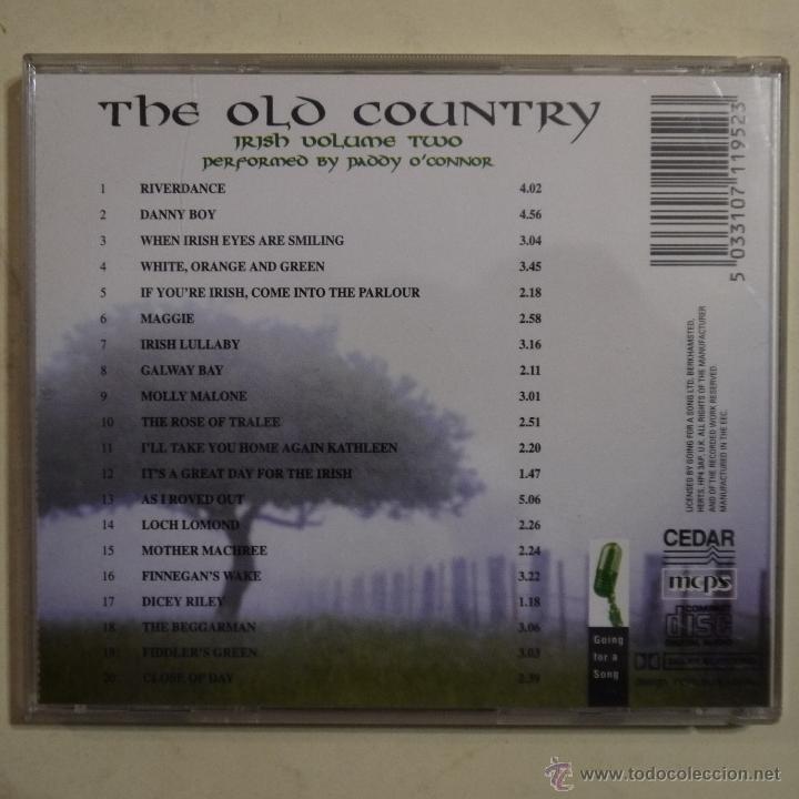 CDs de m&uacute;sica: IRISH VOLUME TWO - THE OLD COUNTRY - CD - Foto 2
