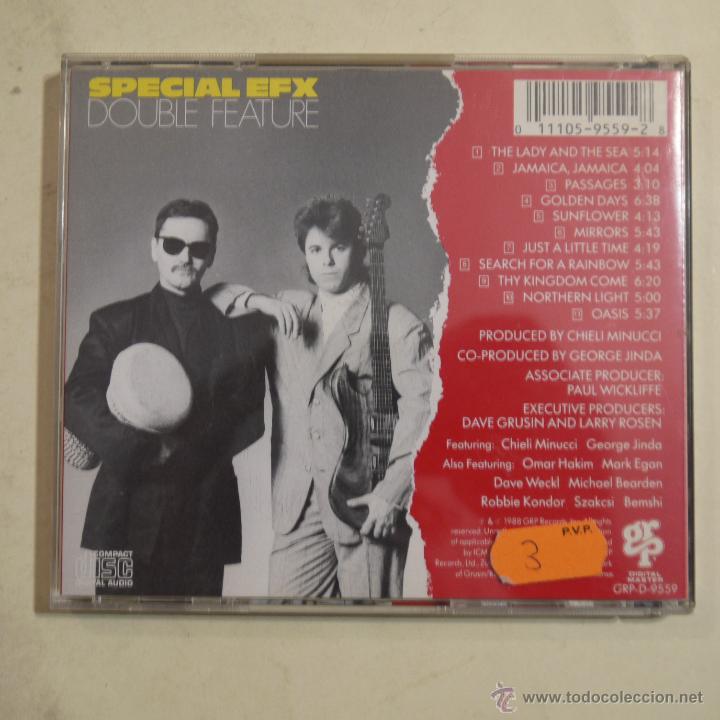 CDs de m&uacute;sica: SPECIAL EFX - DOBLE FEATURE - CD 1988 - Foto 2