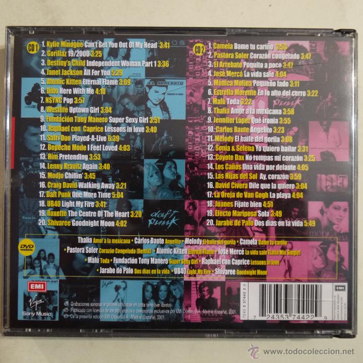 CDs de m&uacute;sica: BOOM 2001 - 2 CDS+1 DVD 2001 - Foto 2
