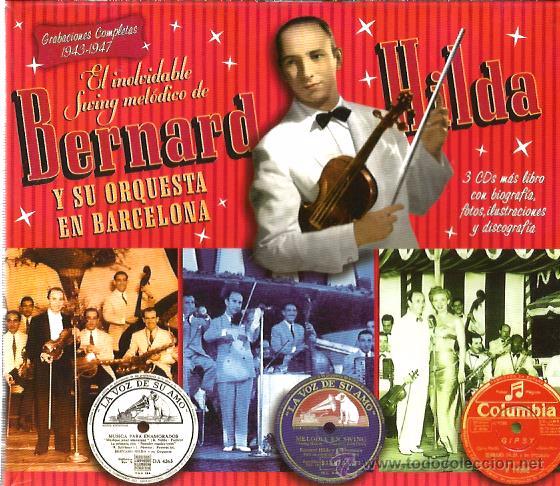 CDs de Música: TRIPLE CD EL INOLVIDABLE SWING MELODICO DE BERNARD HILDA Y SU ORQUESTA EN BARCELONA - Foto 1 - 52924722