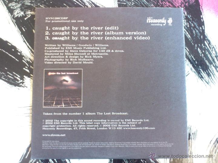 CDs de m&uacute;sica: DOVES - CAUGHT BY THE RIVER - CD SINGLE - PROMO - EMI - 2002 - Foto 2