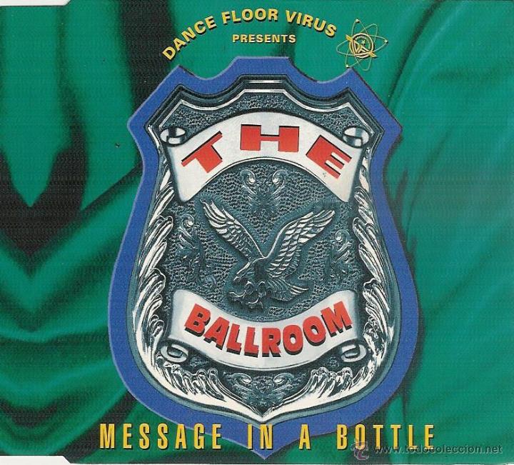 CDs de m&uacute;sica: dance floor virus - message in a bottle - cd maxi single - Foto 1