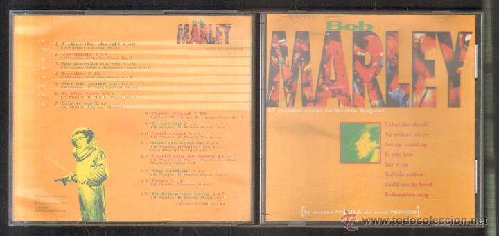 CDs de m&uacute;sica: BOB MARLEY. 15 GRANDES EXITOS EN VERSION ORIGINAL.     CD-SOLEXT-747,2 - Foto 1