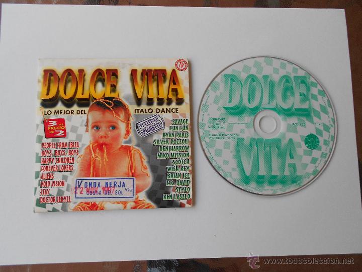CDs de M&uacute;sica: CD PROMO PROMOCIONAL-ITALO-DANCE-DOLCE VITA-WORDS-FOREVER LOVERS-COLOUR MY LOVE