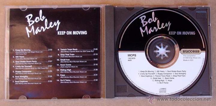 CDs de m&uacute;sica: BOB MARLEY - KEEP ON MOVING (CD) SUCCESS 1993 - Foto 2