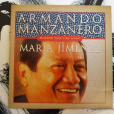 CDs de Música: ARMANDO MANZANERO - PARECE QUE FUE AYER - CON MARÍA JIMÉNEZ - CD SINGLE - PROMO - WEA - 2002